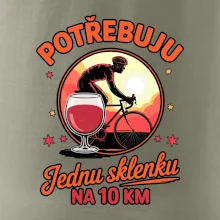 Potřebuju jednu sklenku na 10km