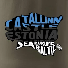 Mapy - názvy měst - Estonsko