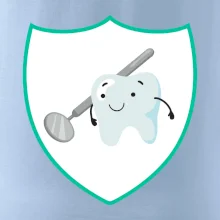 Zoubek na prsu - zrcátko