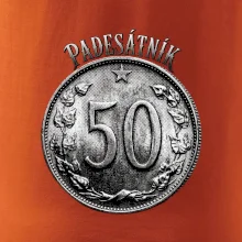 Padesátník 1963 - 1978 s nápisem