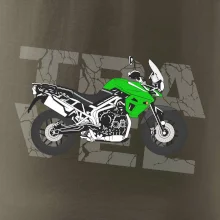 Cestovní enduro zelená