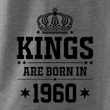 Kings are born in 1960