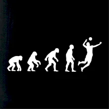 Evoluce volejbal smeč Evoluce volejbal smeč