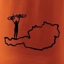 Cyklistka - Mapa Rakouska