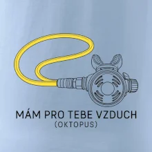 Mám pro tebe vzduch záložní regulátor se žlutou hadicí