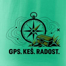 Kompas s krabičkou GPS keš radost
