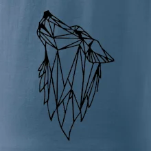 Geometrie - vlk - vyjící