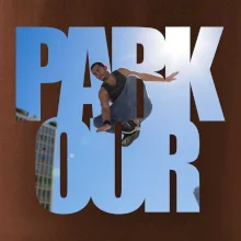 Parkour nápis nebe