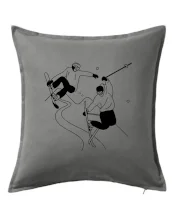 Lyžovaní - kresleny obrázek