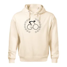 Logo cyklisty a řetěz Logo cyklisty a řetěz