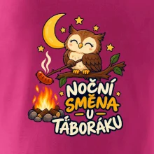 Noční směna u táboráku
