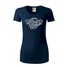 Steampunk srdce kreslené