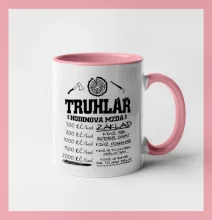 Hodinová mzda truhlář