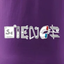 Science věda nápis