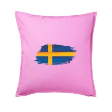 Švédská vlajka kreslená