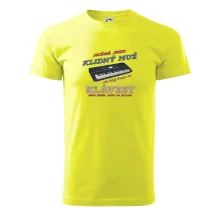 Klávesy klidný muž