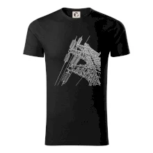 Nákres stožáru vysokého napětí