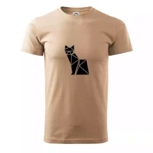 Origami kočka z boku