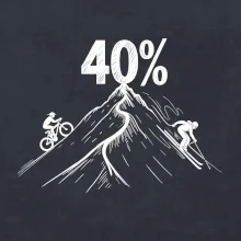 Narozeniny cyklista a lyžař 40