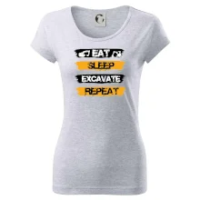 Eat Sleep Excavate Repeat