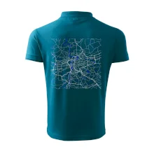 Praha - Mapa s vodními toky