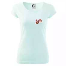 Folklor na prsu veverka