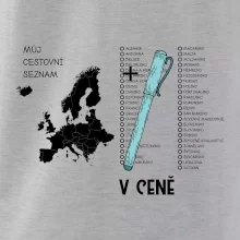 Můj cestovní seznam - Evropa