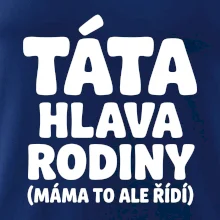 Táta - hlava rodiny  (máma to,  ale řídí)