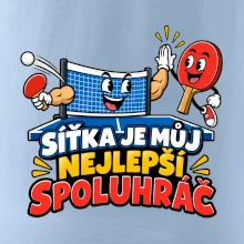 Síťka je můj nejlepší spoluhráč