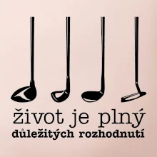 Golf - důležitá rozhodnutí