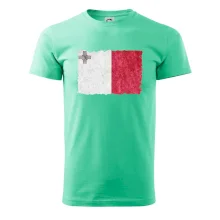 Vlajka Malta okousaná