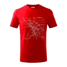 Černobílá mapa Znojmo