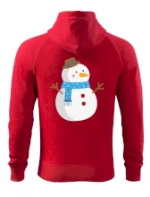 Sněhulák se šálou