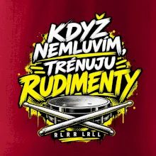Když nemluvím trénuju rudimenty - bubenické paličky