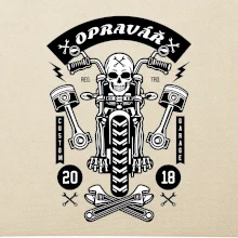 Lebka motorkář opravář