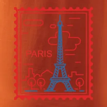 Paříž známka jednoduchá