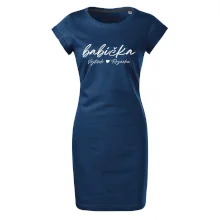 Babička Tričko se jmény dětí psací písmo