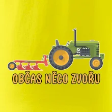 Traktor občas něco zvoře