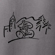 Cyklista na výletě