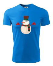 Vánoční sněhulák