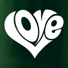 Love nápis jednoduchý Love nápis jednoduchý