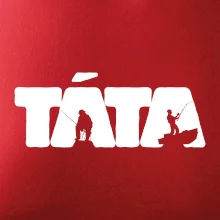 Táta nápis - rybář