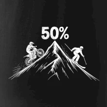 Narozeniny motorkář enduro a lyžař 50