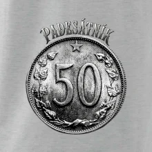 Padesátník 1963 - 1978 s nápisem