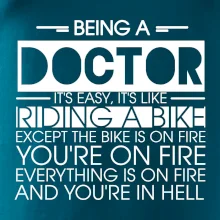 Being a doctor - bike
