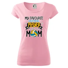 My favourite volleyball player calls me mom