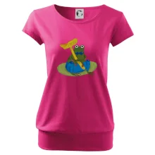 Žába s houbou  (studio-arte.cz)