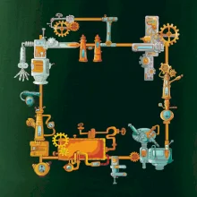 Steampunk barevná sestava