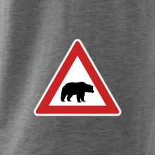 Dopravní značka - Pozor lední medvěd