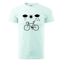 Cyklista za každého počasí